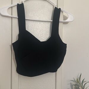 Babaton Black Sculpt Knit Top